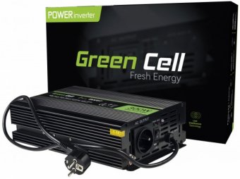 Green Cell Pure Sine wave Power converter 12V to 230V 300W / 600W INV07 5902719426582