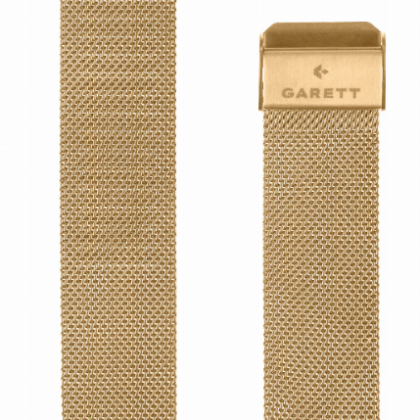 Garett Classy Gold Steel Smartwatch Strap PAS_CLASSY_ZLOT_STAL 5904238483992