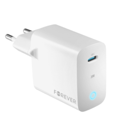 Forever TC-06-20C Сharger  PD / QC / USB-C / 20W GSM179961 5907457732551