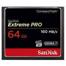 MEMORY COMPACT FLASH 64GB/SDCFXPS-064G-X46 SANDISK  SDCFXPS-064G-X46 619659102463