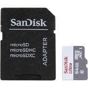 MEMORY MICRO SDXC 64GB UHS-I/W/A SDSQUNR-064G-GN6TA SANDISK  SDSQUNR-064G-GN6TA 619659185084