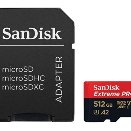 MEMORY MICRO SDXC 512GB UHS-I/W/A SDSQXCD-512G-GN6MA SANDISK  SDSQXCD-512G-GN6MA 619659188566