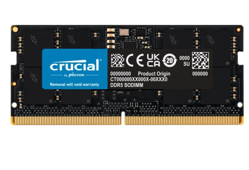 NB MEMORY 16GB DDR5-4800 SO/CT16G48C40S5 CRUCIAL  CT16G48C40S5 649528906526