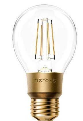 Smart Light Bulb MEROSS Power consumption 6 Watts 2700 K Beam angle 180 degrees MSL100HK(EU)  MSL100HK(EU) 680306682980