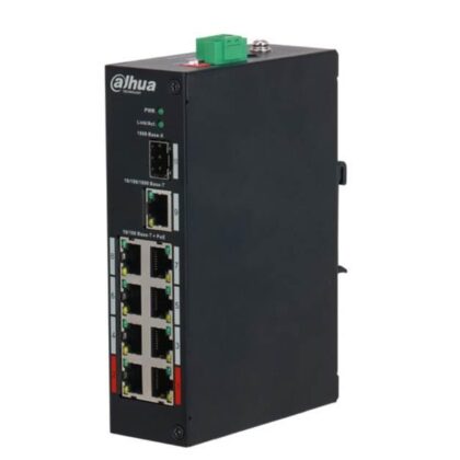 Switch DAHUA PFS3110-8ET-96-V2 PoE ports 8 96 Watts DH-PFS3110-8ET-96-V2  DH-PFS3110-8ET-96-V2 6923172503862