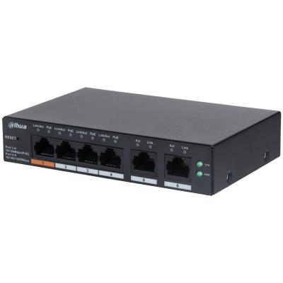 Switch DAHUA CS4006-4ET-60 Type L2 Desktop/pedestal PoE ports 4 CS4006-4ET-60  CS4006-4ET-60 6923172571175