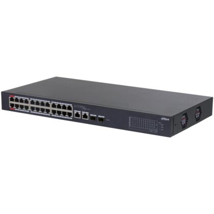 Switch DAHUA CS4226-24ET-240 Desktop/pedestal Rack 1U 24x10Base-T / 100Base-TX 2x10/100/1000BASE-T/SFP combo 2 26 PoE ports 24 240 Watts CS4226-24ET-240  CS4226-24ET-240 6923172571267