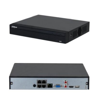 NET VIDEO RECORDER 4CH 4POE/NVR2104HS-P-4KS3 DAHUA  DHI-NVR2104HS-P-4KS3 6923172573537