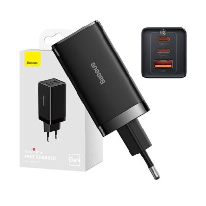 Baseus GaN5 Pro Wall charger 2xUSB-C / USB / 65W CCGP120201 6932172617523