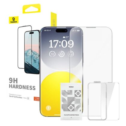 Baseus 0.3mm Diamond Tempered Glass for Apple iPhone 15 Pro Max P60057404203-03 6932172642587