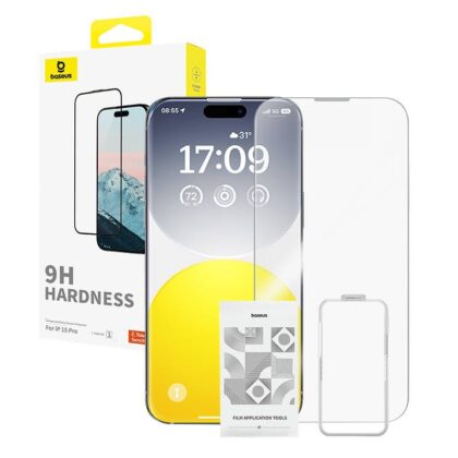 Baseus 0.3mm Diamond Tempered Glass for Apple iPhone 15 Pro P60057404203-01 6932172642594