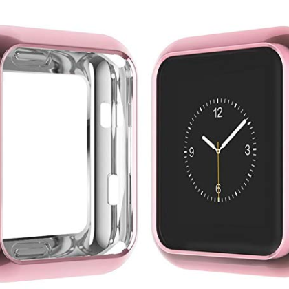 Dux Ducis Premium Silicone Case For Apple Watch 4 44 mm Pink + Gift DUX-DU-AW44-PI 6934913083673