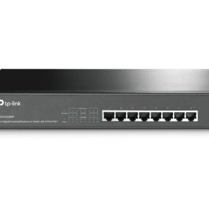 Switch TP-LINK TL-SG1008MP Desktop/pedestal Rack PoE+ ports 8 TL-SG1008MP  TL-SG1008MP 6935364086770