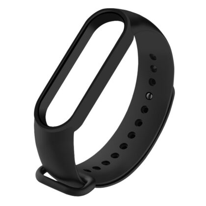 Devia Silicone Strap for Xiaomi Mi Band 5 / Mi Band 6 / Black F0126DS 6938595350320