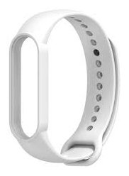 Devia Silicone Strap for Xiaomi Mi Band 5 / Mi Band 6 / White F0309DS 6938595350337