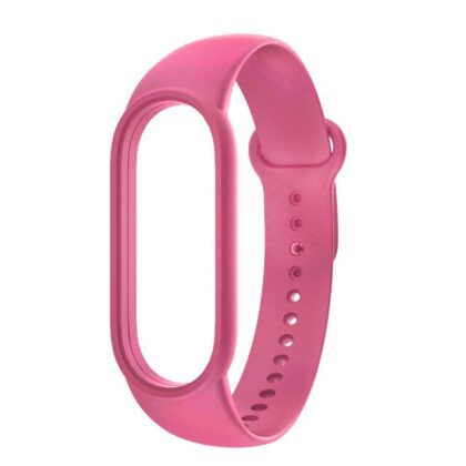 Devia Silicone Strap for Xiaomi Mi Band 5 / Mi Band 6 / Pink F0713DS 6938595350344