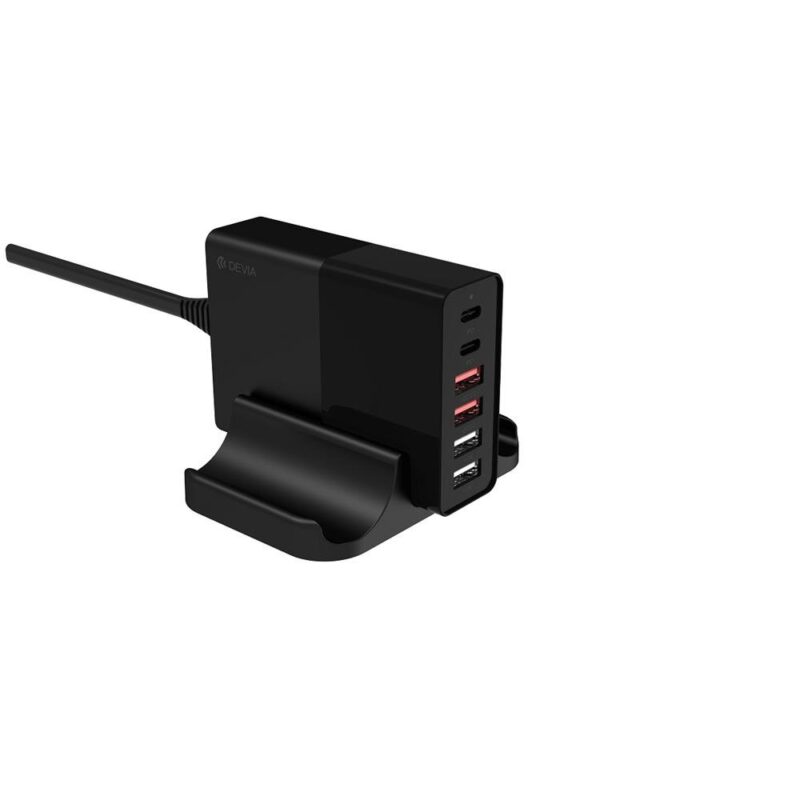 Devia Extreme PD QC 3.0 / 2x USB-C / 4x USB Charger 75W RX-1919-6 6938595359446