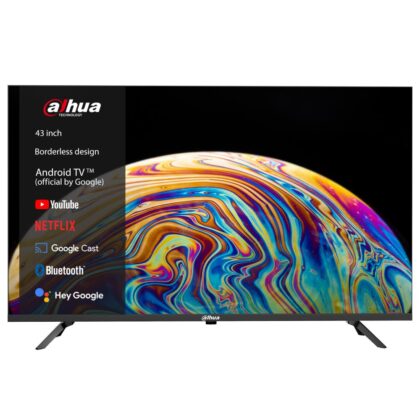 TV Set DAHUA 43" Smart/FHD 1920x1080 Android TV Black DHI-LTV43-SD200  DHI-LTV43-SD200 6939554906923