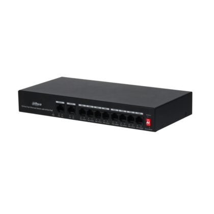 Switch DAHUA PFS3010-8ET-65 10 PoE ports 8 65 Watts DH-PFS3010-8ET-65  DH-PFS3010-8ET-65 6939554946950