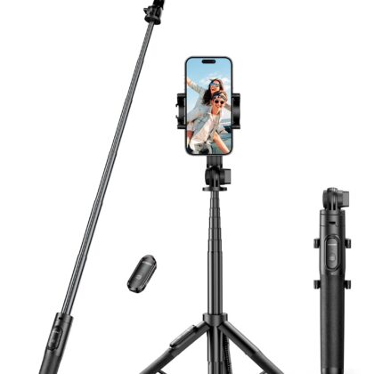 Ugreen LP586 Tripod for Selfie Stick + Bluetooth Remote 4.6'' - 7.2''' LP586 6941876210626