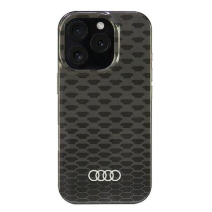 Audi IML Stitching Pattern MagSafe Back Case for Apple iPhone 16 Pro AU-IMLMIP16P-Q5/D3-BK 6955250227773