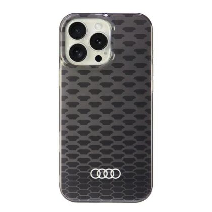 Audi IML Stitching Pattern MagSafe Back Case for Apple iPhone 16 Pro Max AU-IMLMIP16PM-Q5/D3-BK 6955250227797