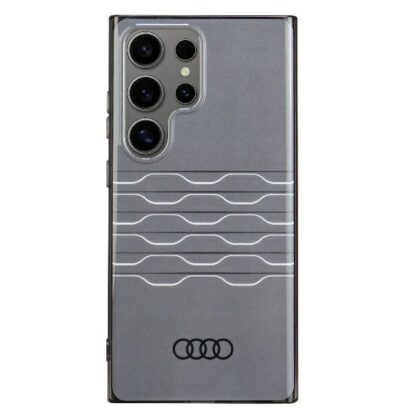 Audi IML Geometric Pattern Back Case for Samsung Galaxy S24 Ultra AU-IMLS24U-A6/D3-BK 6955250228053