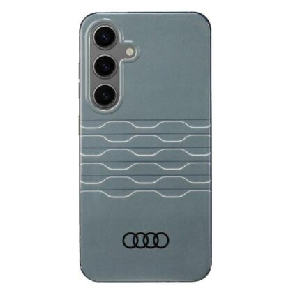 Audi IML Geometric Pattern Back Case for Samsung Galaxy S24 AU-IMLS24-A6/D3-GY 6955250228060