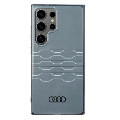 Audi IML Pattern MagSafe Back Case for Samsung Galaxy S24 Ultra AU-IMLS24U-A6/D3-GY 6955250228077