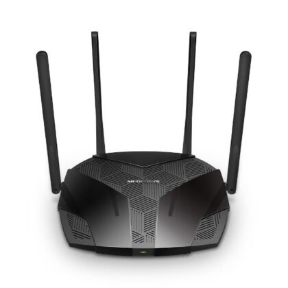 Wireless Router MERCUSYS 1800 Mbps Wi-Fi 6 1 WAN 3x10/100/1000M Number of antennas 4 MR70X  MR70X 6957939000509