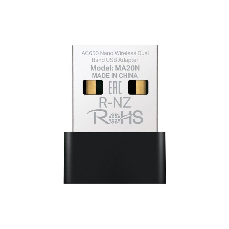 WRL ADAPTER 650MBPS USB NANO/MA20N MERCUSYS  MA20N 6957939002053