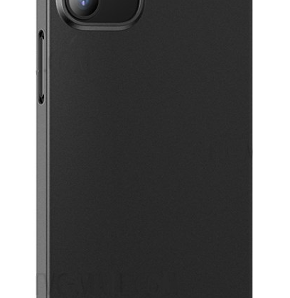 Usams Gentle Series Ultra Thin Polypropylene Back Case for Apple iPhone 12 Pro Max  Black IP12PMQR01 6958444924588