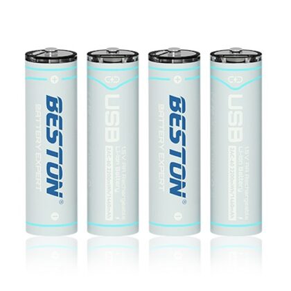 Rechargeable AA batteries with USB C