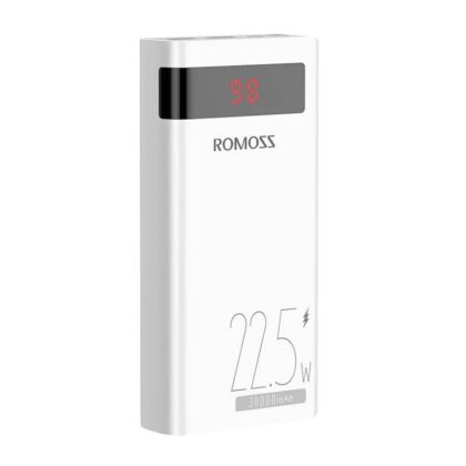 Romoss SENSE8PF Powerbank  30 000mAh SENSE8PF-WH 6973693497256