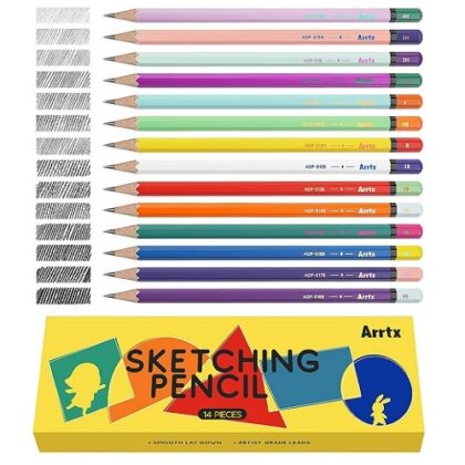 Drawing Sketch Pencil Set ARRTX