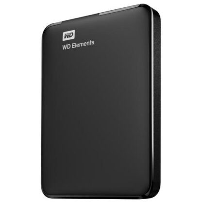 External HDD WESTERN DIGITAL Elements Portable 2TB USB 3.0 Colour Black WDBU6Y0020BBK-WESN  WDBU6Y0020BBK-WESN 718037855363