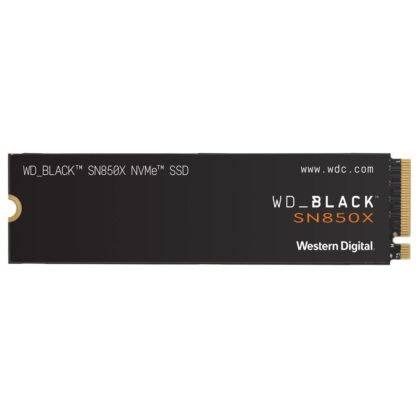 SSD WESTERN DIGITAL Black SN850X 4TB M.2 PCIE NVMe Write speed 6600 MBytes/sec Read speed 7300 MBytes/sec 2.38mm TBW 2400 TB WDS400T2X0E  WDS400T2X0E 718037891378