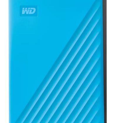 External HDD WESTERN DIGITAL My Passport 6TB USB 2.0 USB 3.2 Sky Blue WDBR9S0060BBL-WESN  WDBR9S0060BBL-WESN 718037903910