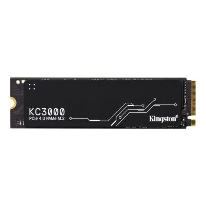 SSD KINGSTON KC3000 512GB M.2 NVMe 3D TLC Write speed 3900 MBytes/sec Read speed 7000 MBytes/sec TBW 400 TB MTBF 1800000 hours SKC3000S/512G  SKC3000S/512G 740617324402