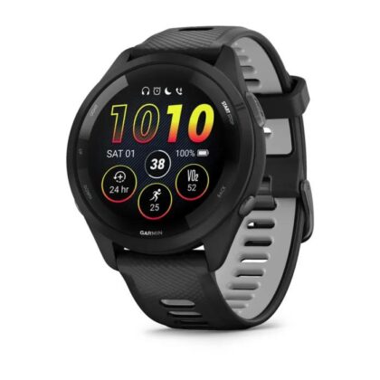 SMARTWATCH FORERUNNER 265/BLACK 010-02810-10 GARMIN  010-02810-10 753759313715