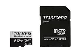 MEMORY MICRO SDXC 512GB W/A/TS512GUSD340S TRANSCEND  TS512GUSD340S 760557863151