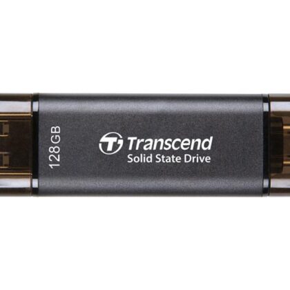 External SSD TRANSCEND ESD310C 128GB USB-C USB 3D NAND TS128GESD310C  TS128GESD310C 760557869108