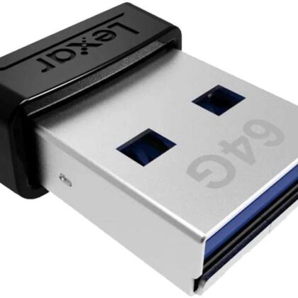 MEMORY DRIVE FLASH USB3.1 64GB/S47 LJDS47-64GABBK LEXAR  LJDS47-64GABBK 843367116379