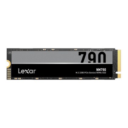 SSD LEXAR NM790 4TB M.2 PCIe Gen4 NVMe Write speed 6500 MBytes/sec Read speed 7400 MBytes/sec 2.45mm TBW 3000 TB MTBF 1500000 hours LNM790X004T-RNNNG  LNM790X004T-RNNNG 843367131464