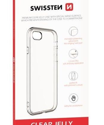 Swissten Clear Jelly Back Case 1.5 mm Silicone Case for Apple iPhone X / XS SW-BC-CLE-IPH-X 8595217452695