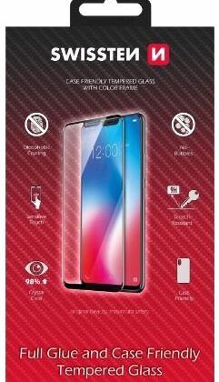 Swissten Full Face Tempered Glass for Huawei P20 Lite 54501708 8595217466876