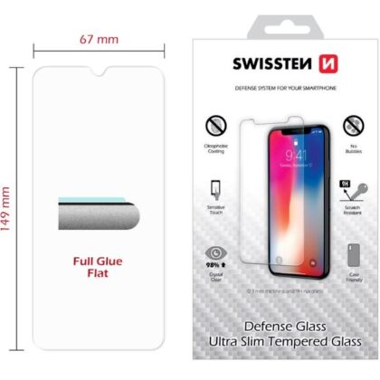 Swissten Ultra Slim Tempered Glass Premium 9H Screen Protector Xiaomi MI 9 SW-T-SP-XIA-MI9 8595217469600