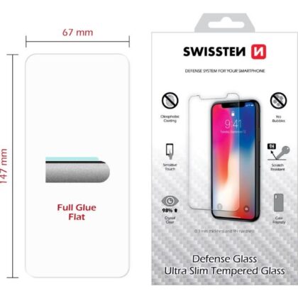 Swissten Ultra Slim Tempered Glass Premium 9H Screen Protector Huawei Nova 5T SW-T-SP-HUA-NOVA5T 8595217470163