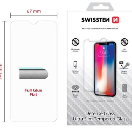 Swissten Ultra Slim Tempered Glass Premium 9H Screen Protector Huawei Y6p SW-T-SP-HUA-Y6P 8595217471573