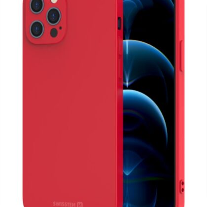 Swissten Soft Joy Silicone Case for Huawei P40 Lite Red 34500135 8595217474826